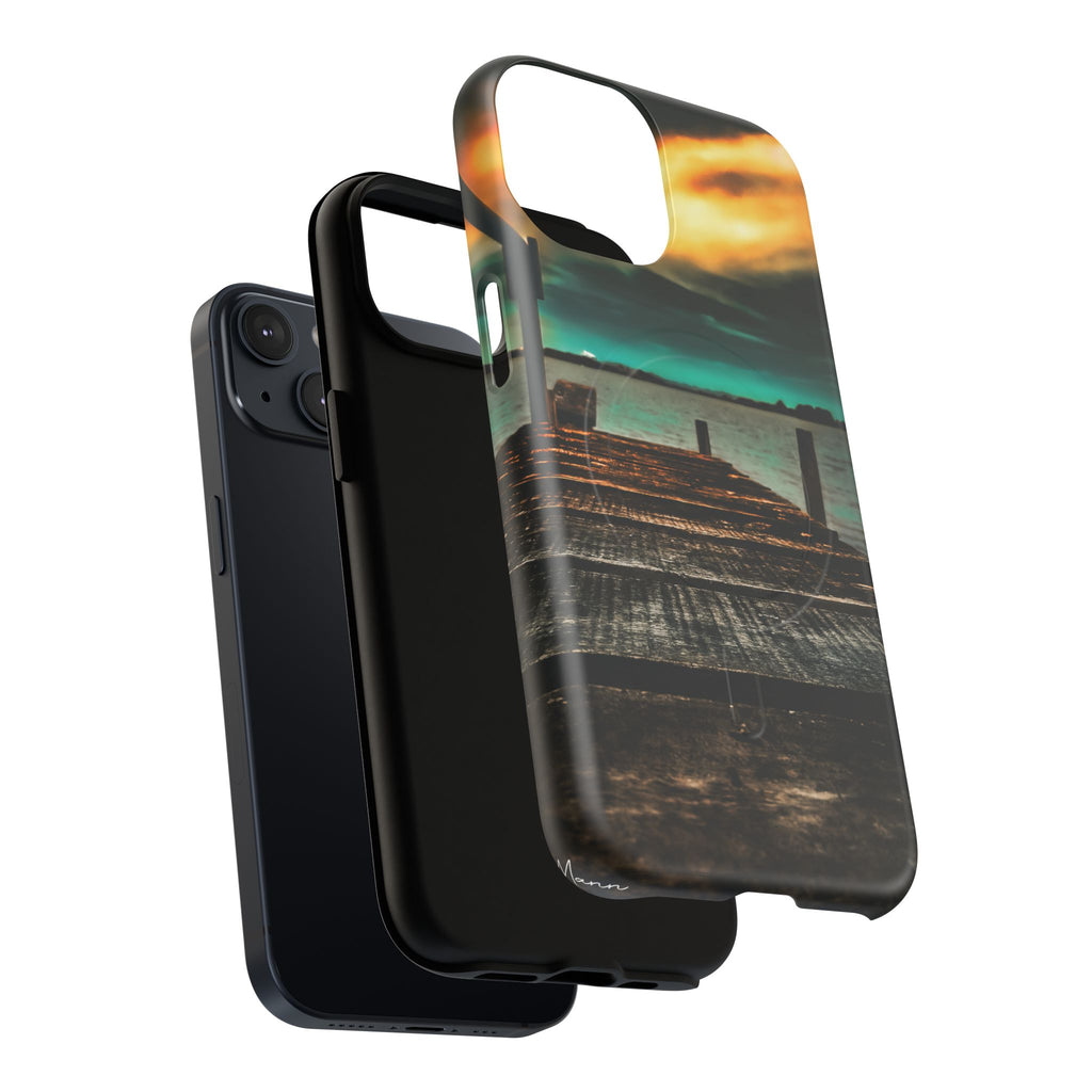 Tough Magnetic Case — 'Te Toro New Zealand Wharf' Magnetic Phone Cover