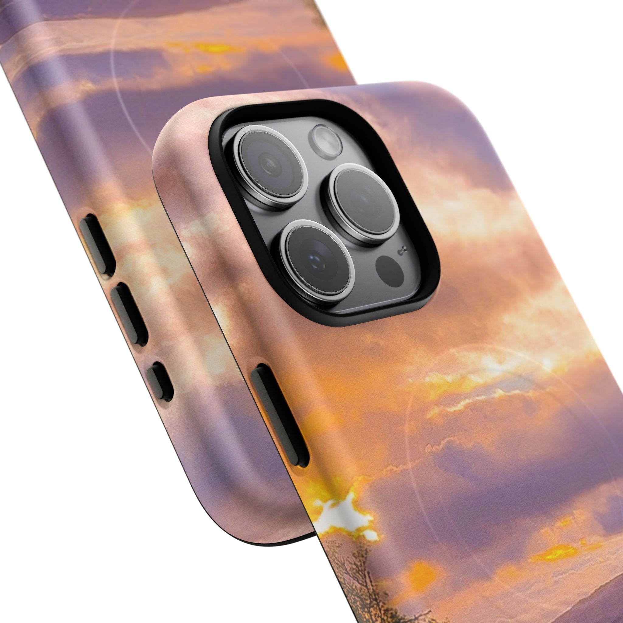 Scenic Sunset Magnetic Phone Case — Tough Magnetic Protective Cover