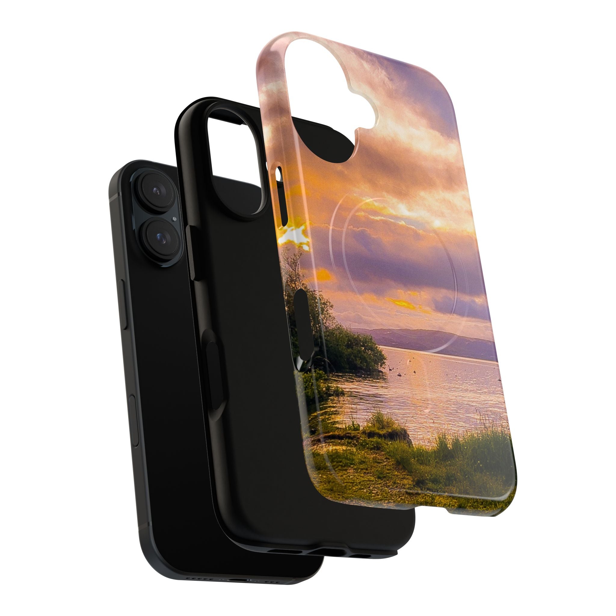 Scenic Sunset Magnetic Phone Case — Tough Magnetic Protective Cover