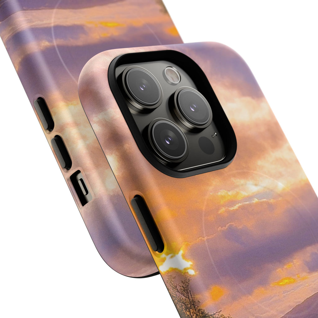 Scenic Sunset Magnetic Phone Case — Tough Magnetic Protective Cover