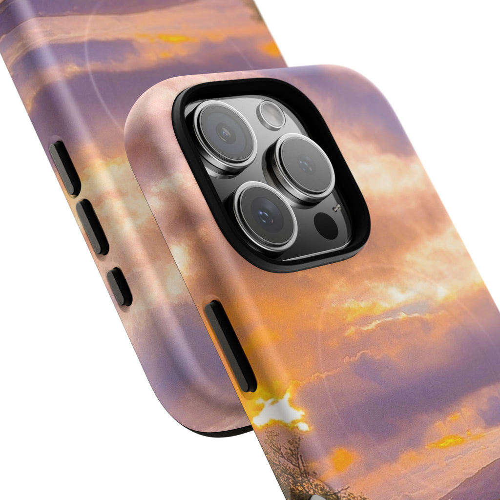 Scenic Sunset Magnetic Phone Case — Tough Magnetic Protective Cover
