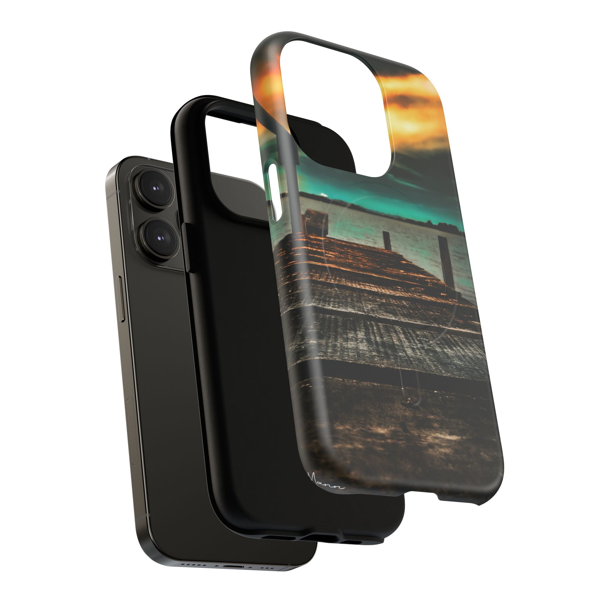 Tough Magnetic Case — 'Te Toro New Zealand Wharf' Magnetic Phone Cover