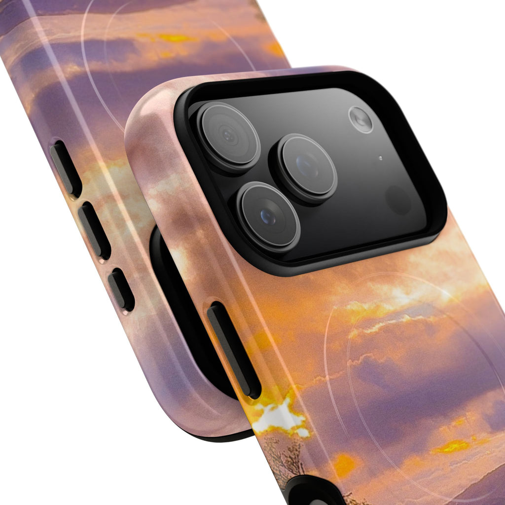 Scenic Sunset Magnetic Phone Case — Tough Magnetic Protective Cover