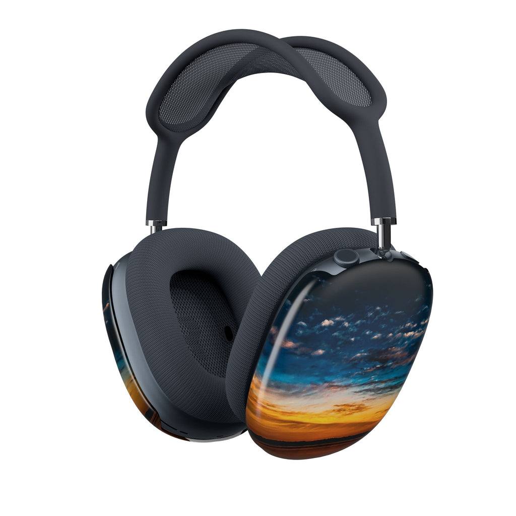 AirPods Max Shell Case — Sunset Sky Landscape Ear Cup Covers