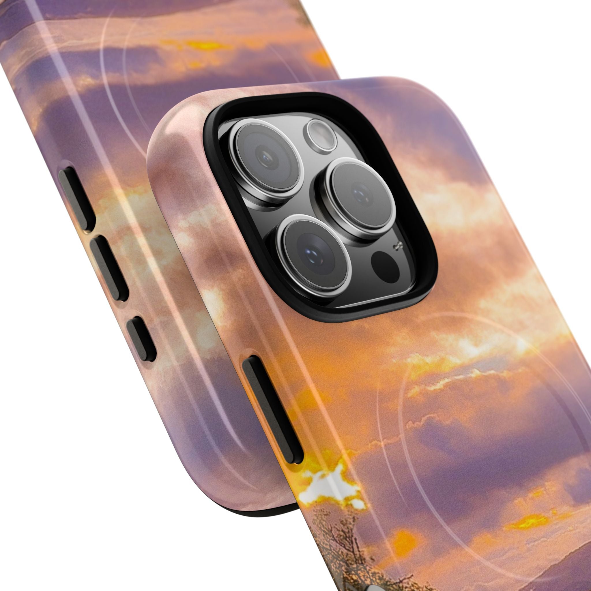 Scenic Sunset Magnetic Phone Case — Tough Magnetic Protective Cover