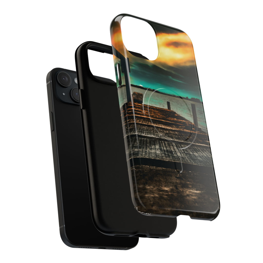 Tough Magnetic Case — 'Te Toro New Zealand Wharf' Magnetic Phone Cover