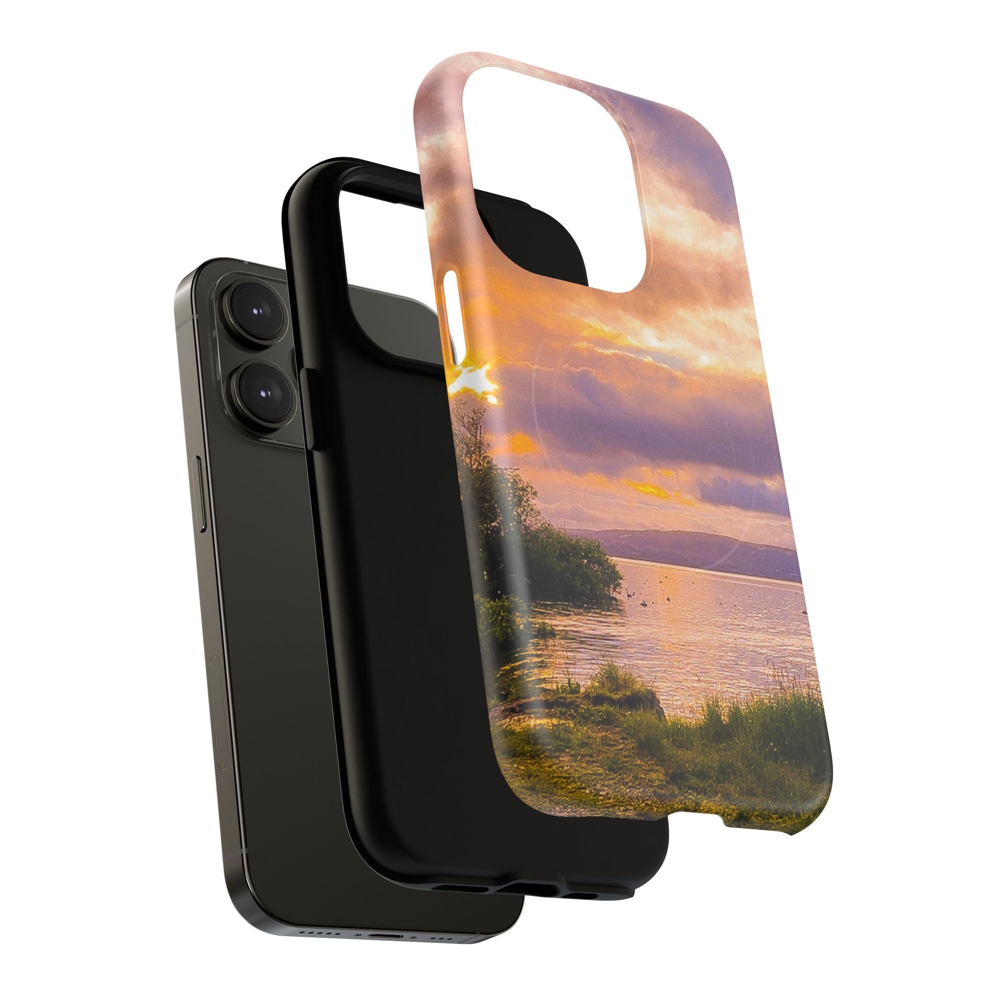 Scenic Sunset Magnetic Phone Case — Tough Magnetic Protective Cover