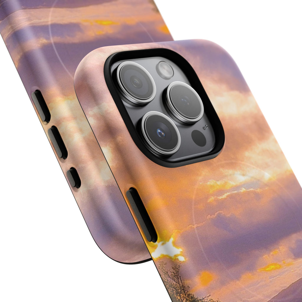Scenic Sunset Magnetic Phone Case — Tough Magnetic Protective Cover