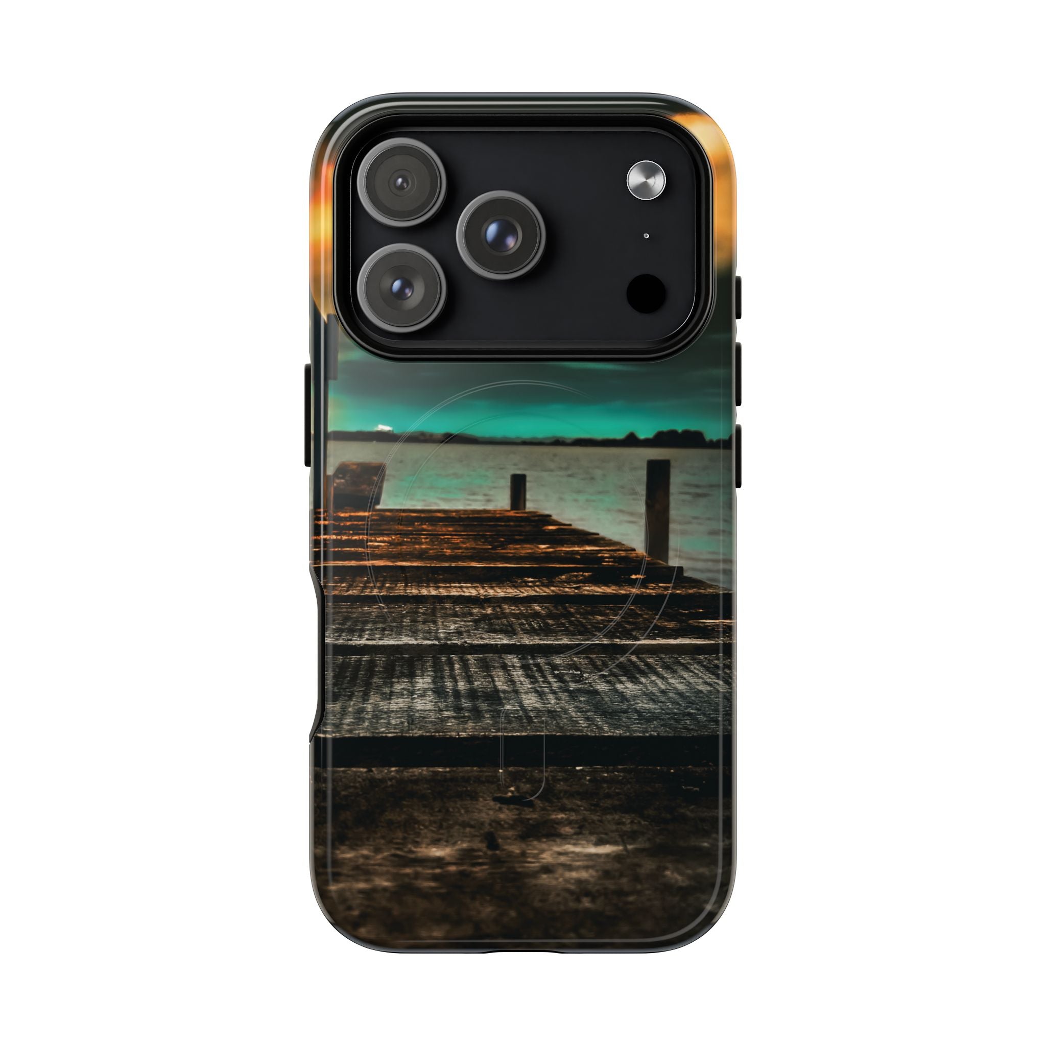 Tough Magnetic Case — 'Te Toro New Zealand Wharf' Magnetic Phone Cover