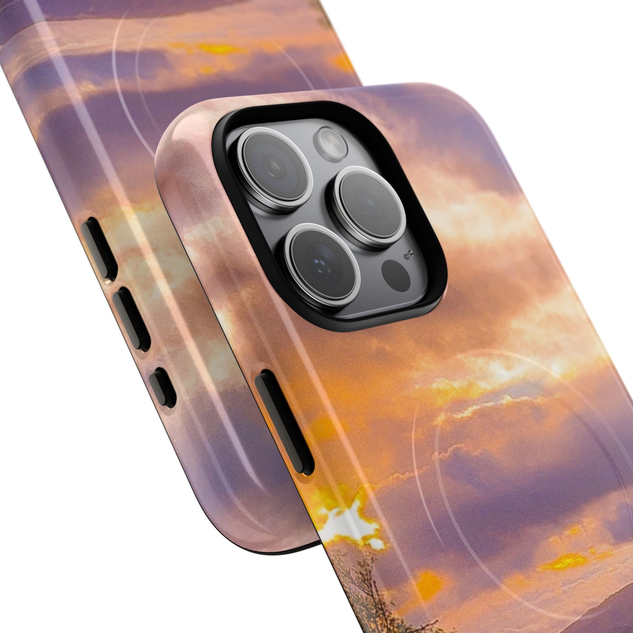 Scenic Sunset Magnetic Phone Case — Tough Magnetic Protective Cover