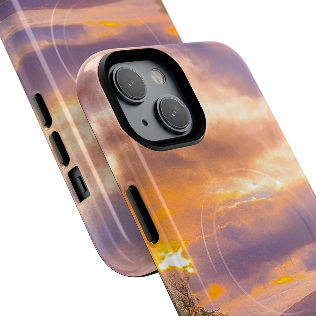 Scenic Sunset Magnetic Phone Case — Tough Magnetic Protective Cover