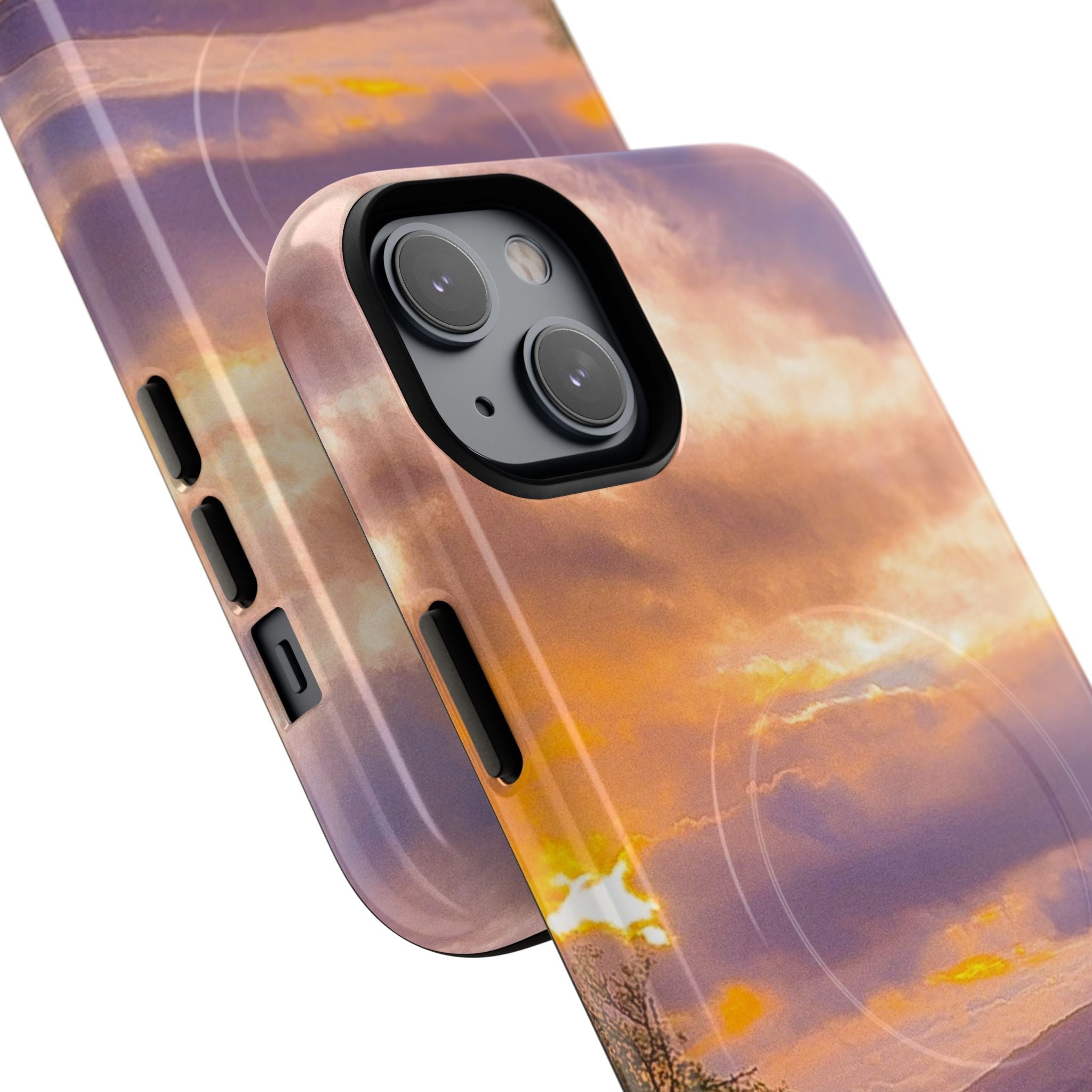 Scenic Sunset Magnetic Phone Case — Tough Magnetic Protective Cover