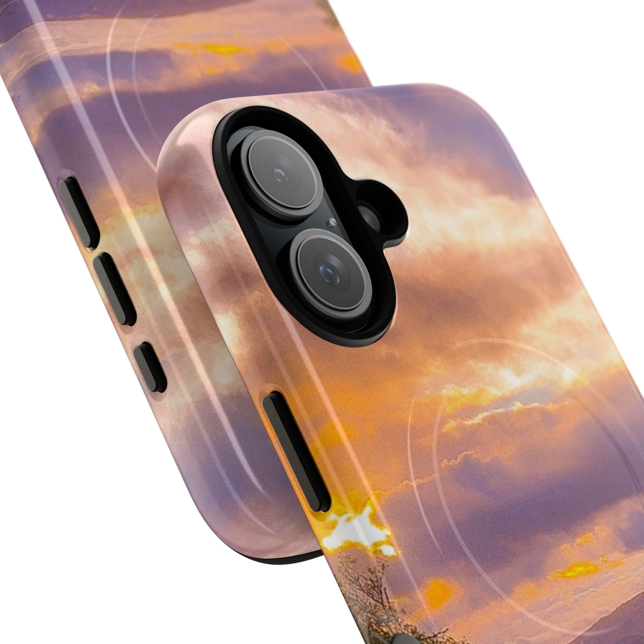 Scenic Sunset Magnetic Phone Case — Tough Magnetic Protective Cover