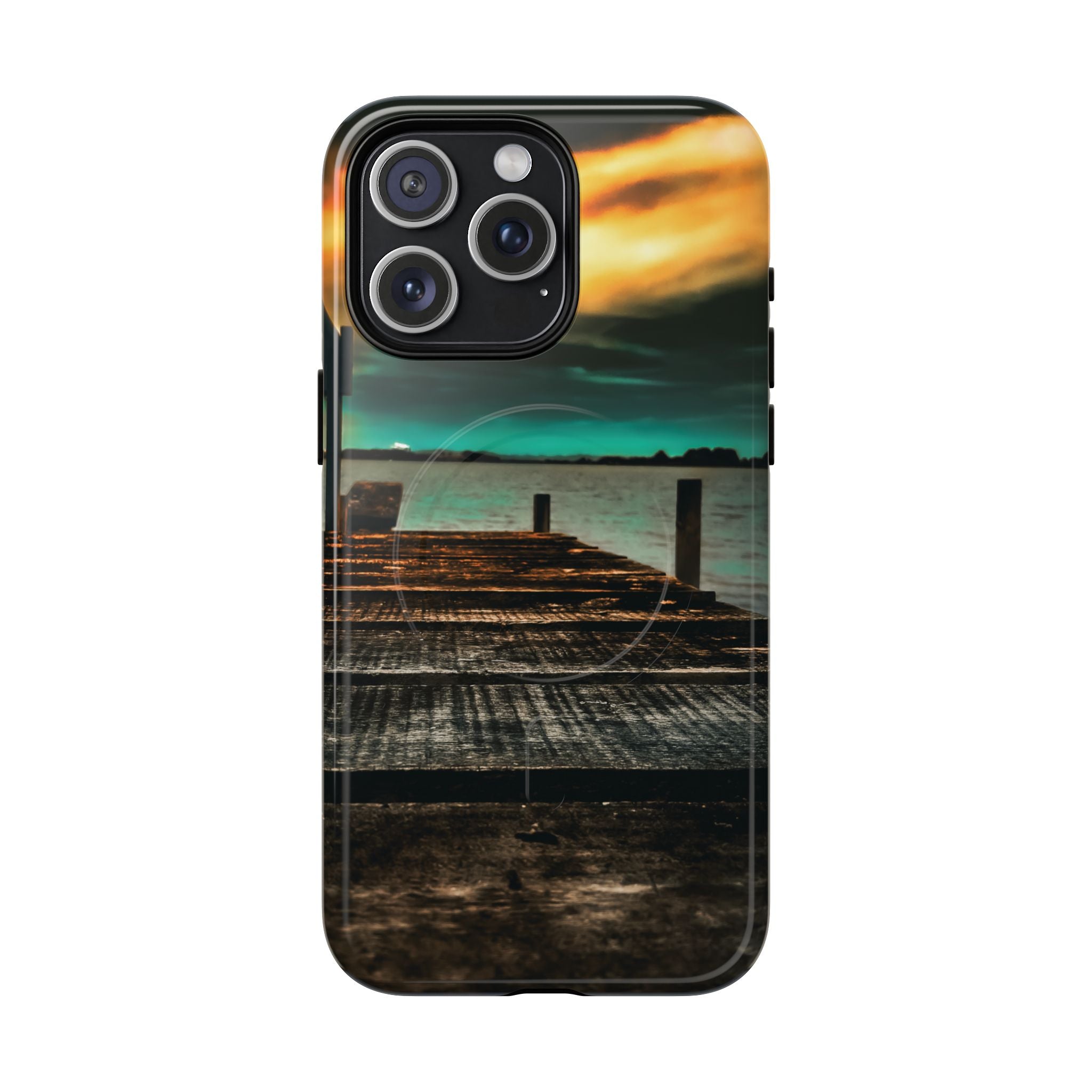 Tough Magnetic Case — 'Te Toro New Zealand Wharf' Magnetic Phone Cover