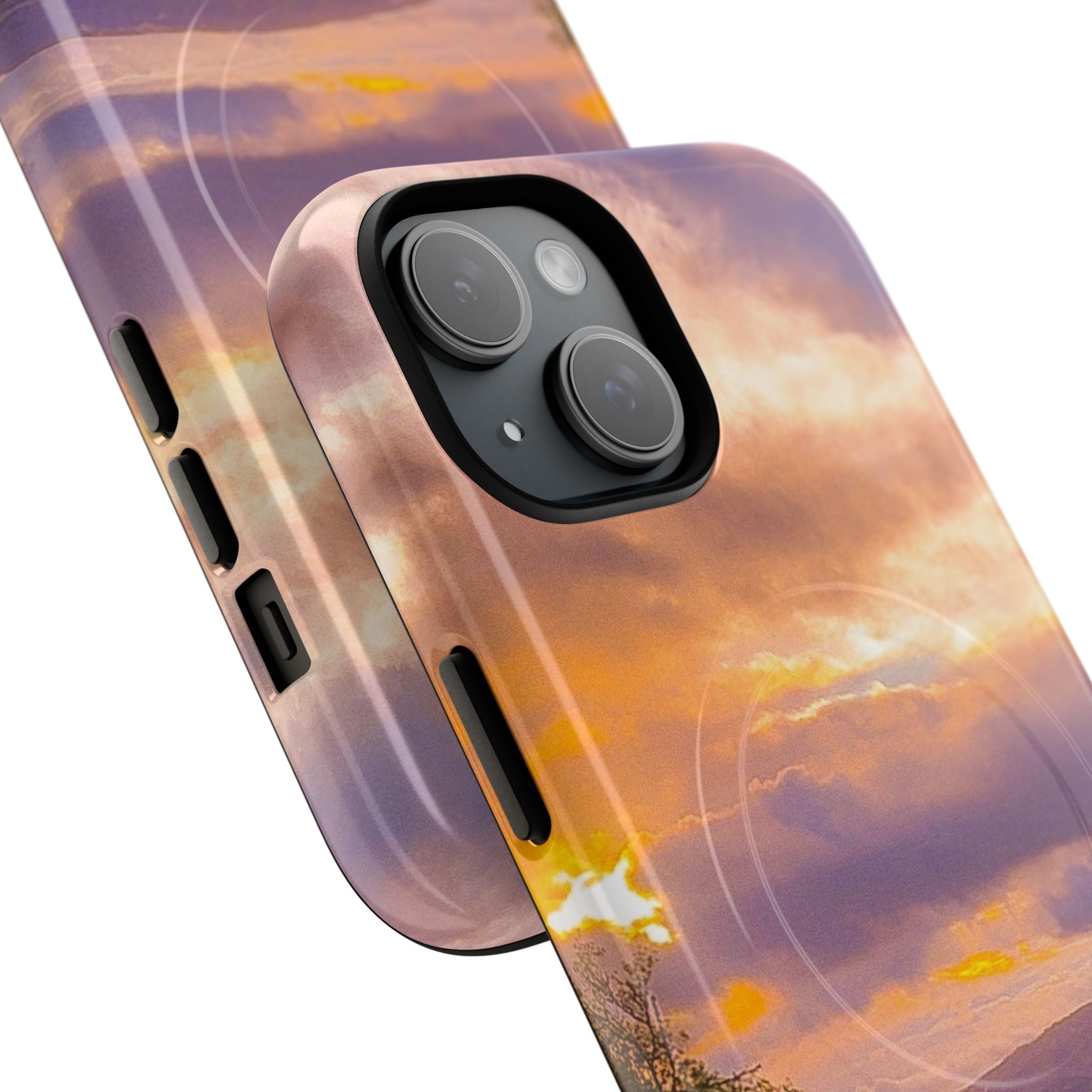 Scenic Sunset Magnetic Phone Case — Tough Magnetic Protective Cover