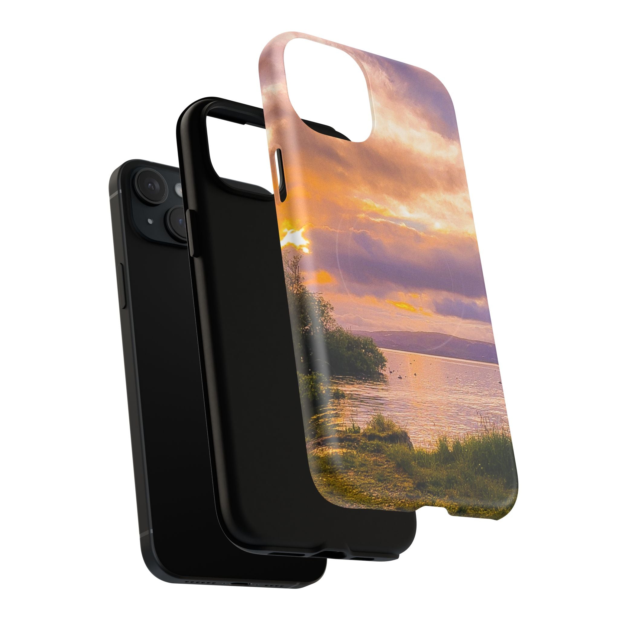Scenic Sunset Magnetic Phone Case — Tough Magnetic Protective Cover
