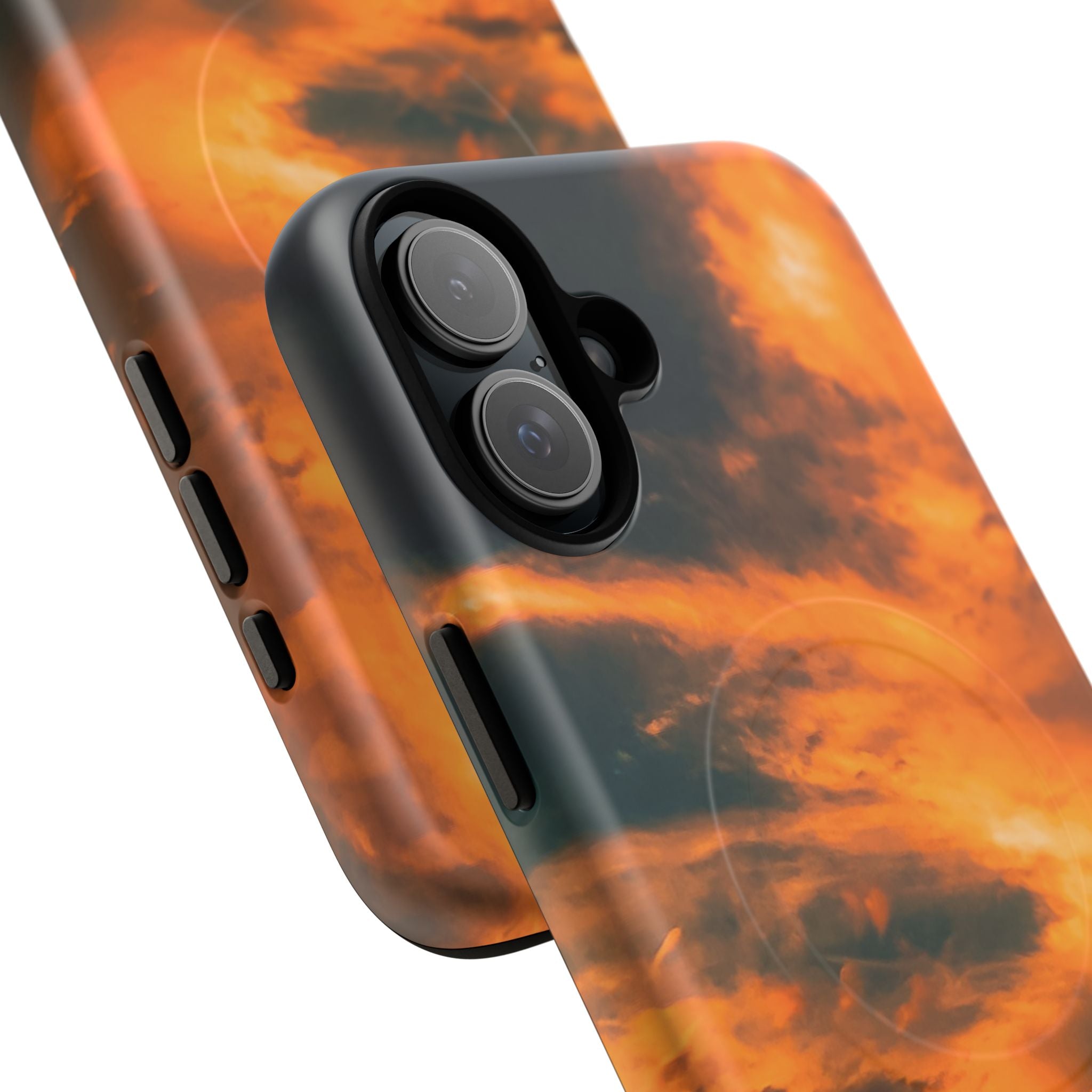 New Zealand Angel Clouds Golden Magnetic Phone Case