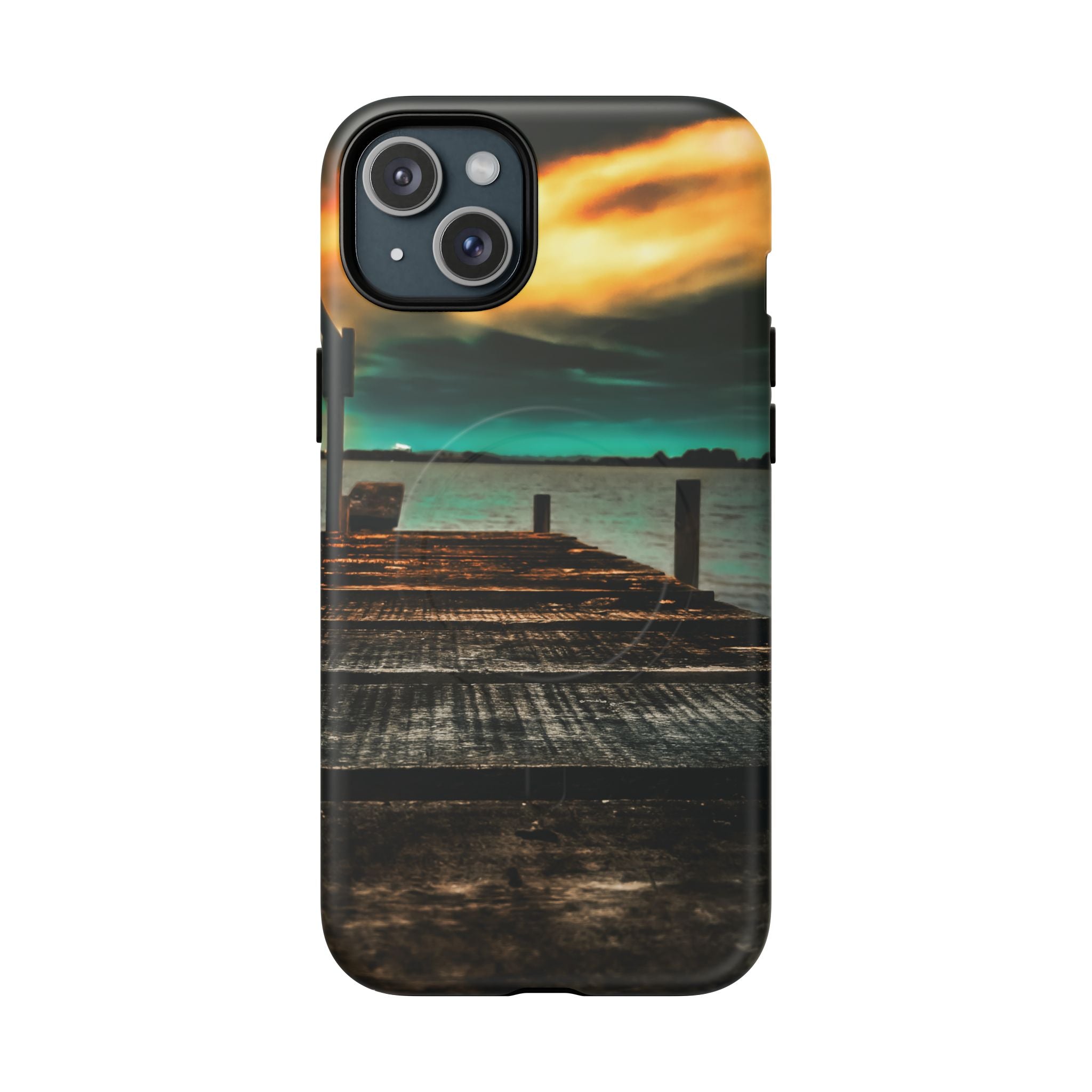 Tough Magnetic Case — 'Te Toro New Zealand Wharf' Magnetic Phone Cover