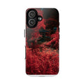 MagSafe Tough Case — Red Forest Abstract Magnetic Phone Cover