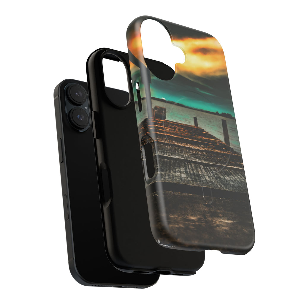 Tough Magnetic Case — 'Te Toro New Zealand Wharf' Magnetic Phone Cover
