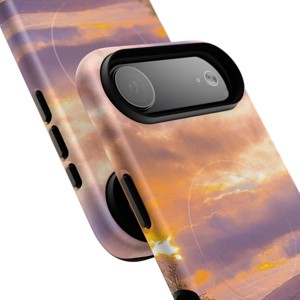 Scenic Sunset Magnetic Phone Case — Tough Magnetic Protective Cover