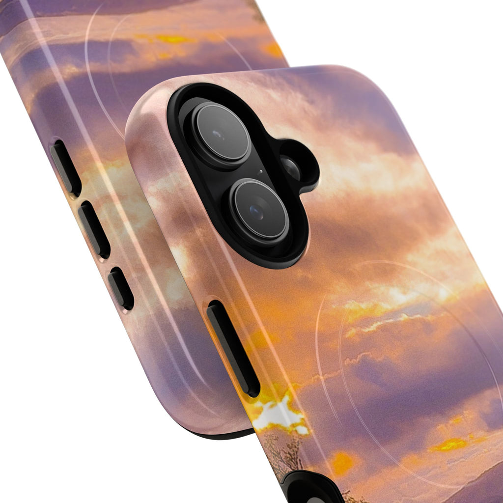 Scenic Sunset Magnetic Phone Case — Tough Magnetic Protective Cover