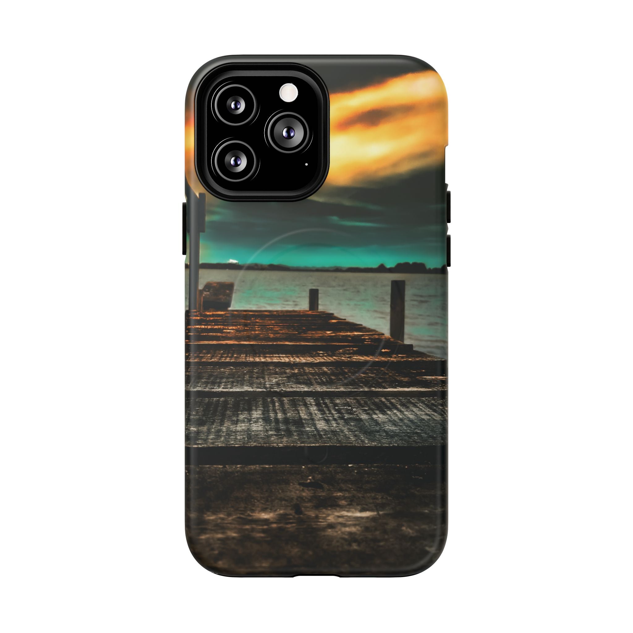 Tough Magnetic Case — 'Te Toro New Zealand Wharf' Magnetic Phone Cover