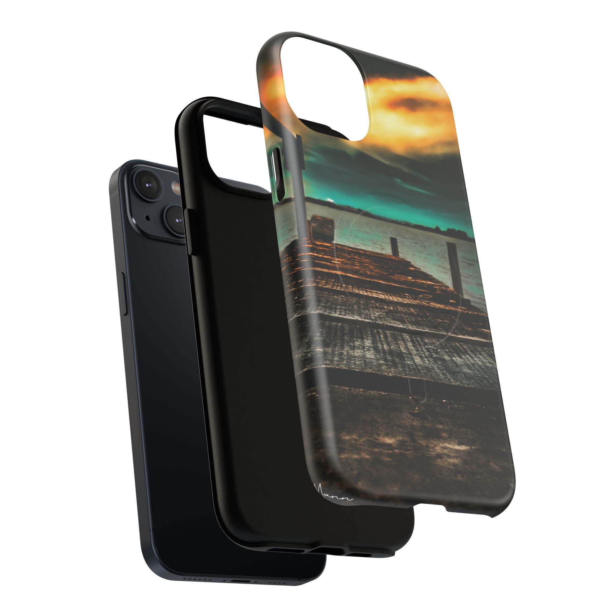 Tough Magnetic Case — 'Te Toro New Zealand Wharf' Magnetic Phone Cover