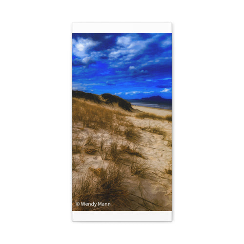 Beach Dunes Canvas Wall Art — Coastal Landscape Canvas Print