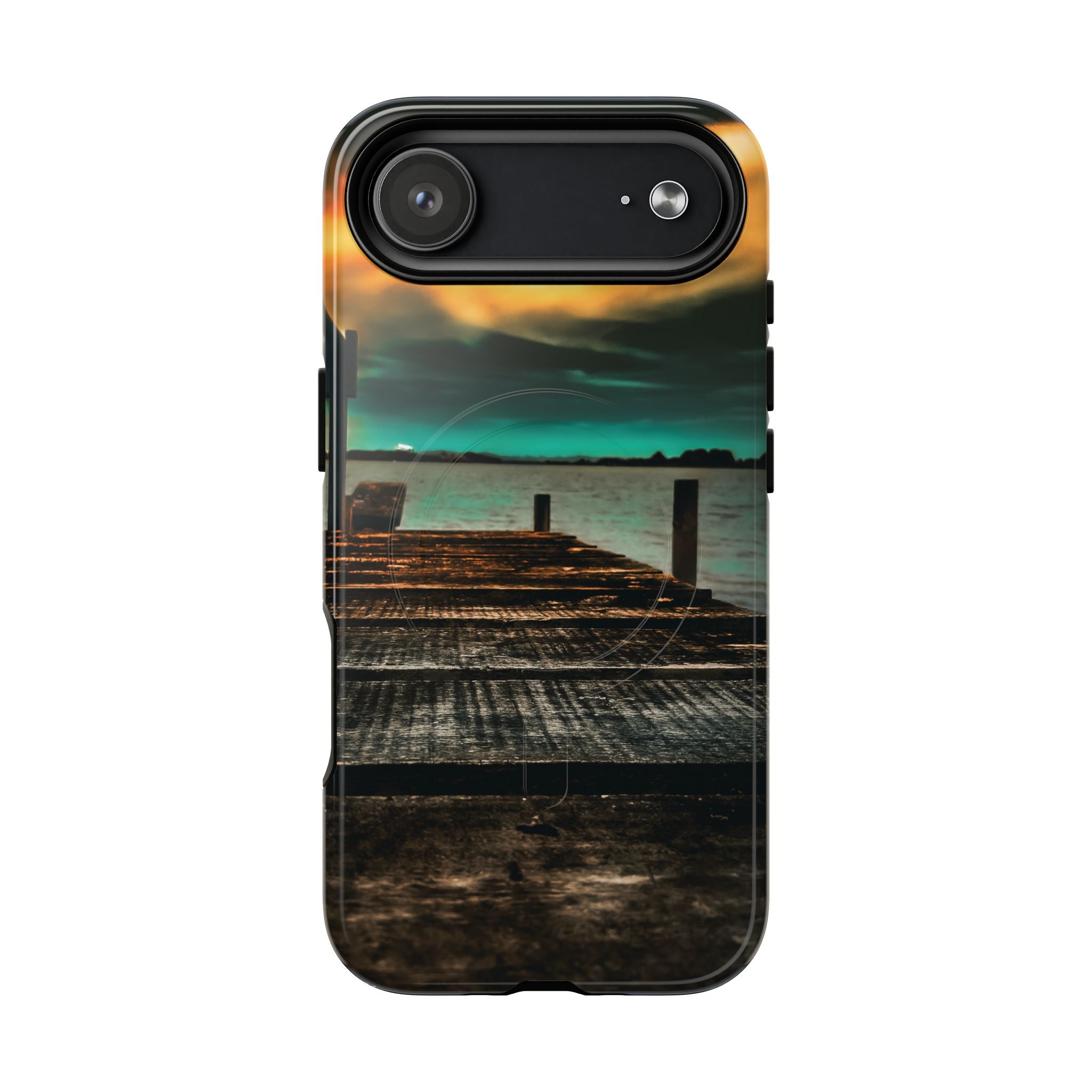 Tough Magnetic Case — 'Te Toro New Zealand Wharf' Magnetic Phone Cover