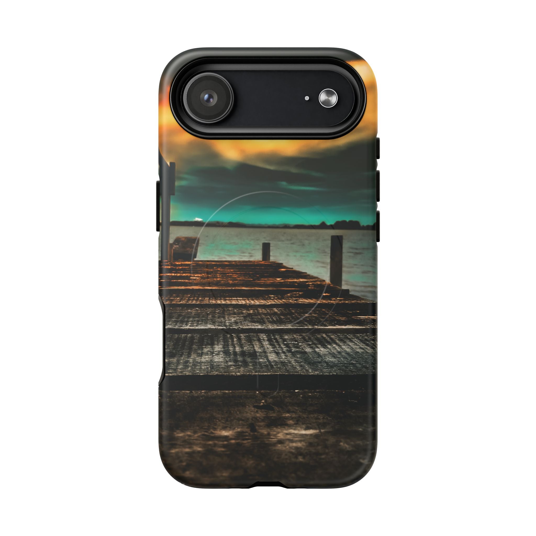 Tough Magnetic Case — 'Te Toro New Zealand Wharf' Magnetic Phone Cover