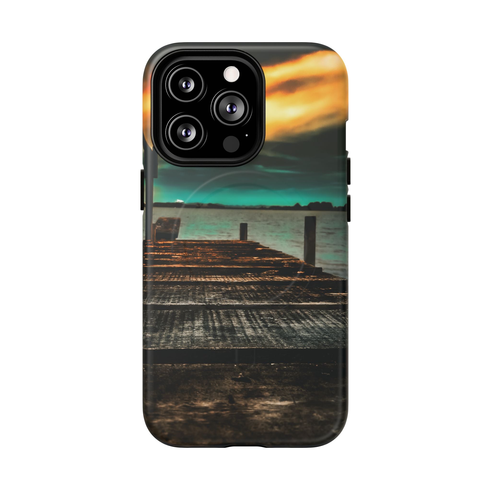 Tough Magnetic Case — 'Te Toro New Zealand Wharf' Magnetic Phone Cover