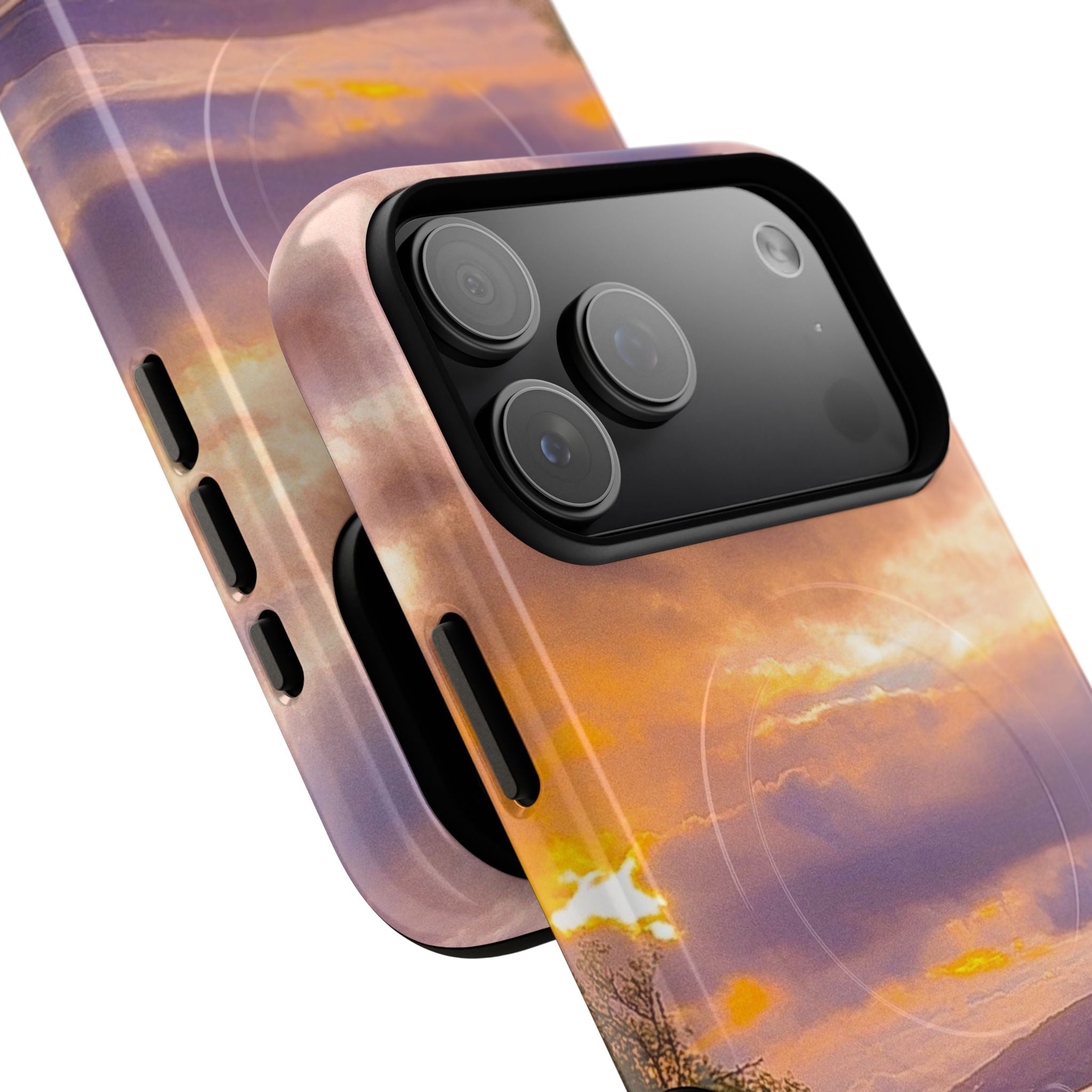Scenic Sunset Magnetic Phone Case — Tough Magnetic Protective Cover