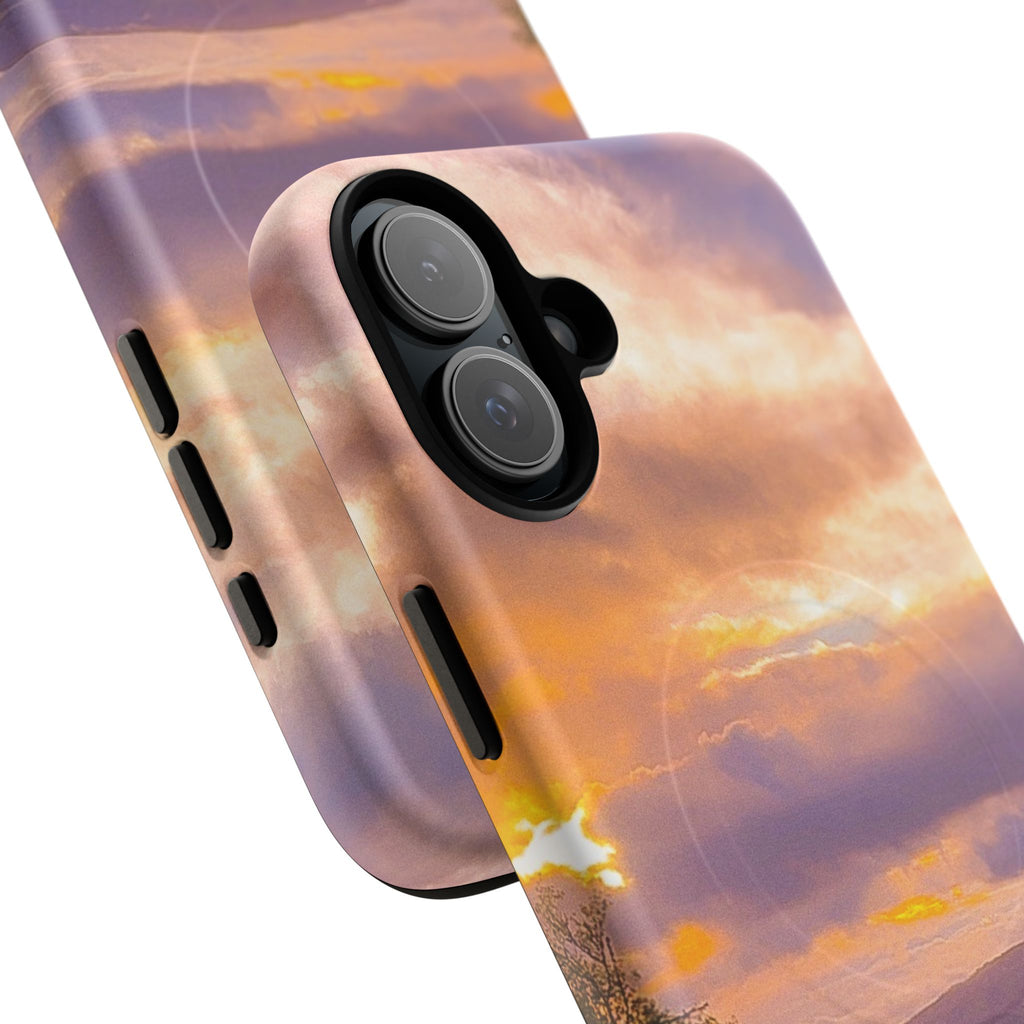 Scenic Sunset Magnetic Phone Case — Tough Magnetic Protective Cover