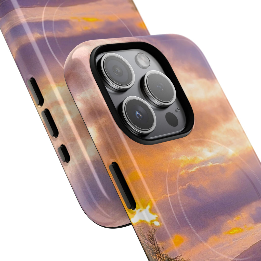 Scenic Sunset Magnetic Phone Case — Tough Magnetic Protective Cover