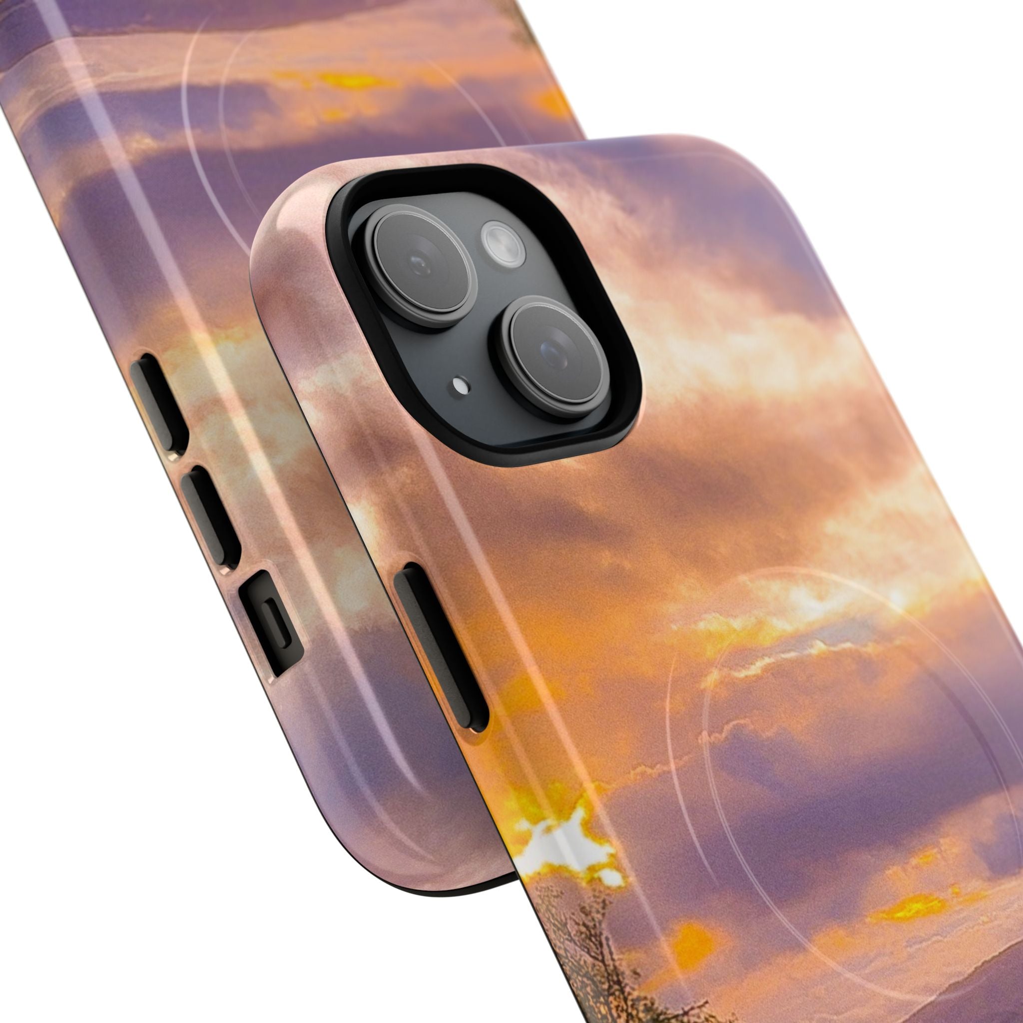 Scenic Sunset Magnetic Phone Case — Tough Magnetic Protective Cover