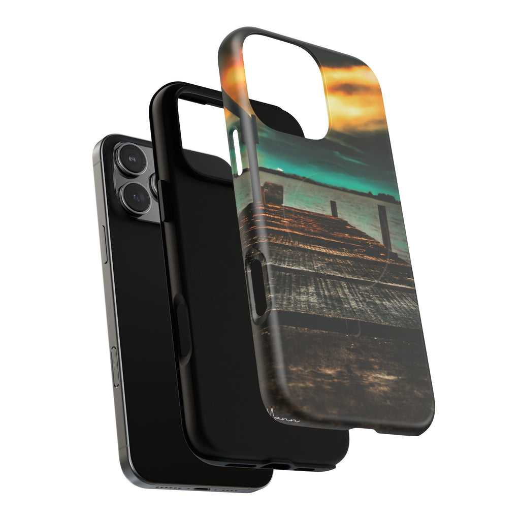 Tough Magnetic Case — 'Te Toro New Zealand Wharf' Magnetic Phone Cover