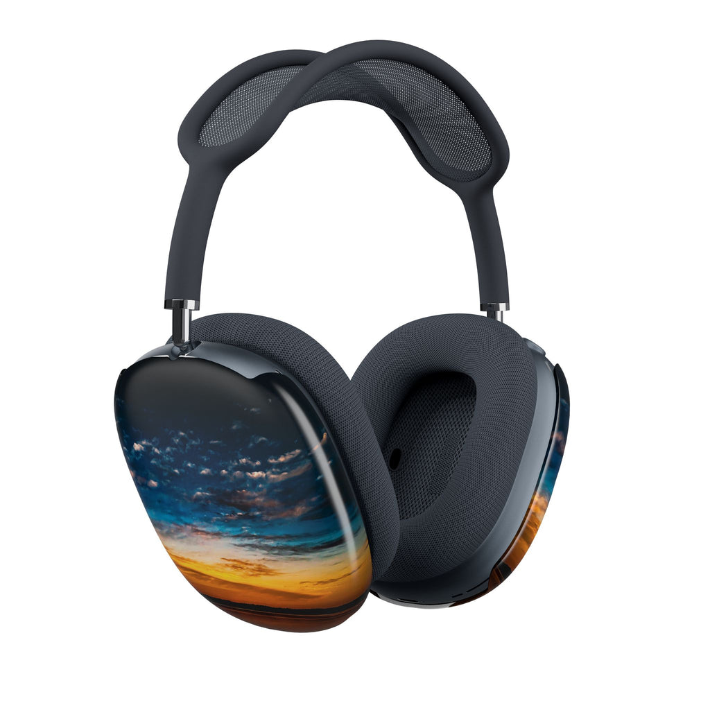 AirPods Max Shell Case — Sunset Sky Landscape Ear Cup Covers