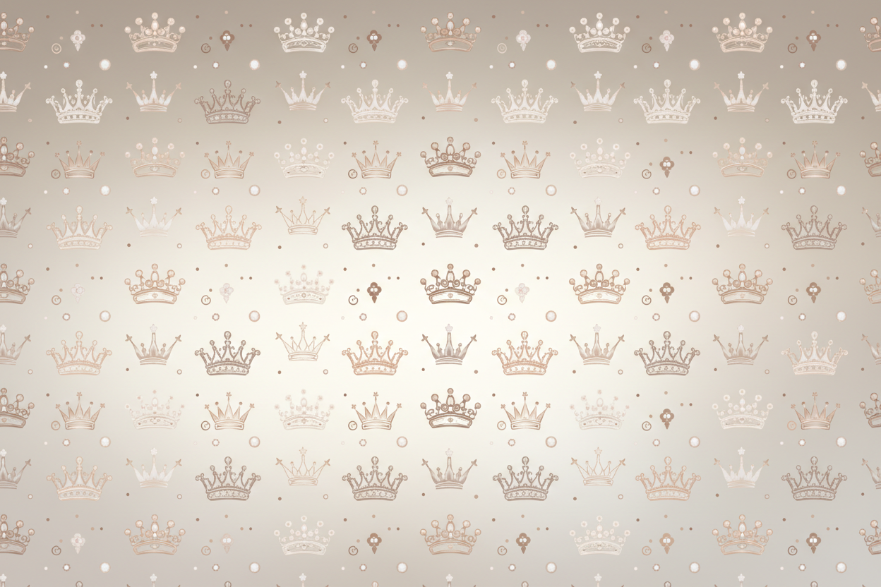 Website background wallpaper with little pretty crowns all over 